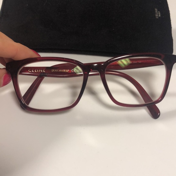 Celine red reading glasses - Picture 2 of 9